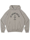 V Heavy Hood Sweat Grand Hoodie Melange Grey - DE GRAND MATIN - BALAAN 3