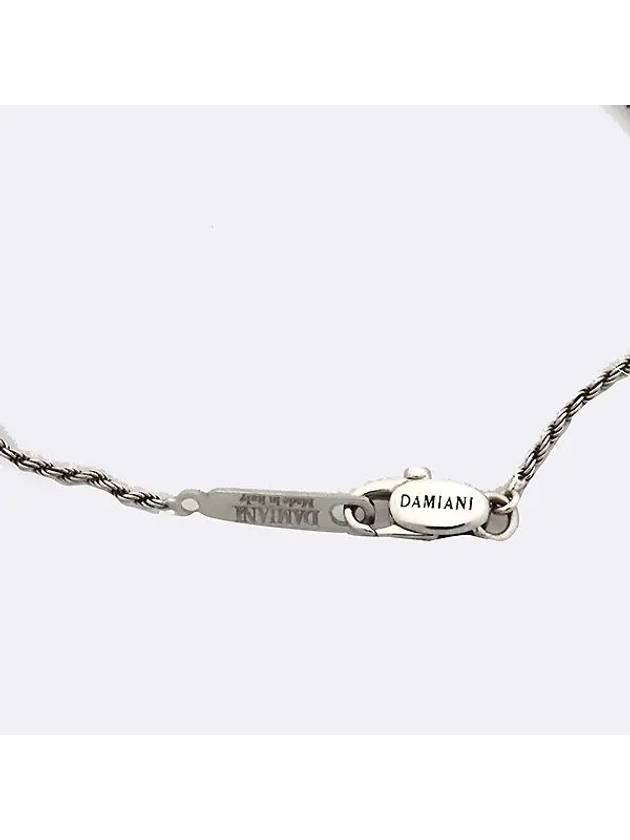 20073457 18k white gold Belle Epoque diamond necklace - DAMIANI - BALAAN 3