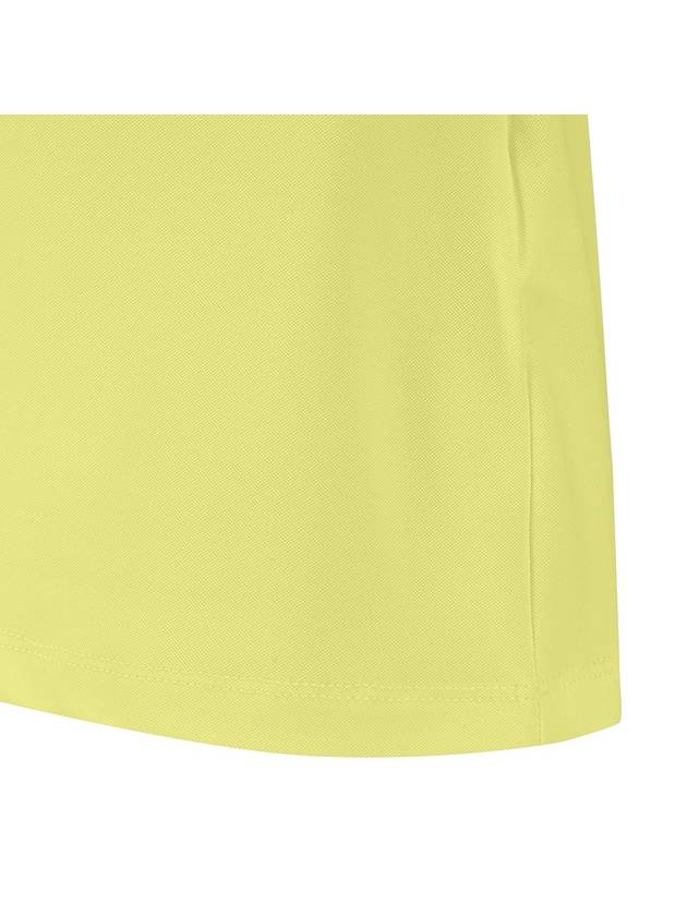 Official WOMEN NECK JACQUARD LOGO SHORT T SHIRT YE - ANEWGOLF - BALAAN 6