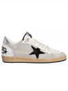 Ball Star Suede Star Laminate Low Top Sneakers Grey - GOLDEN GOOSE - BALAAN 2