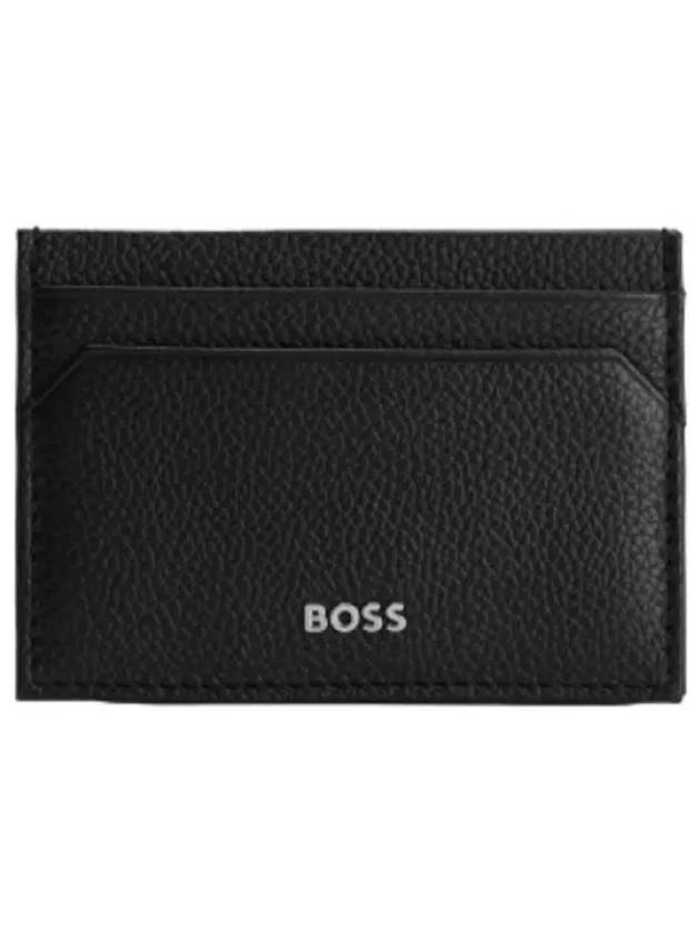 Boss Metal Logo Cowhide Card Wallet - HUGO BOSS - BALAAN 1