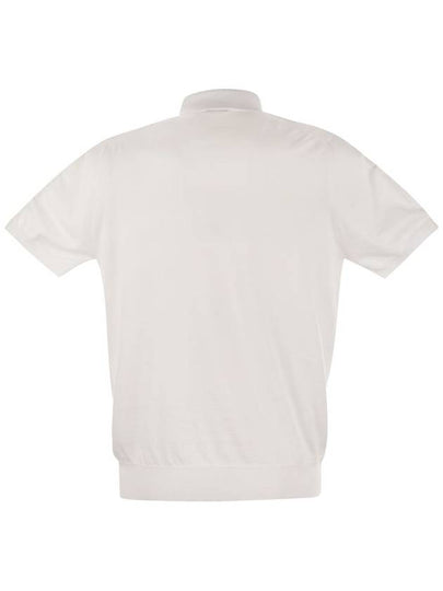 Short-sleeved cotton polo shirt - KITON - BALAAN 2