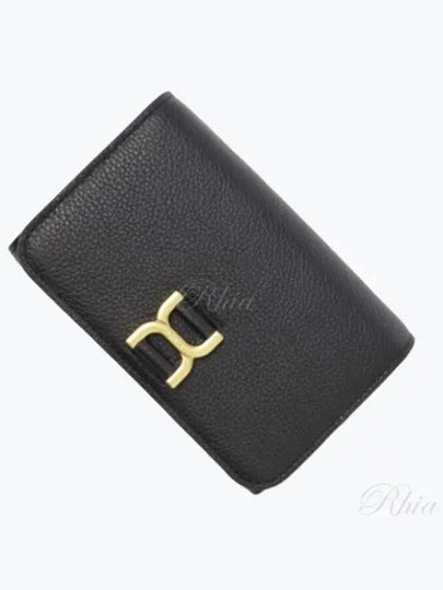 Marcie Medium Compact Half Wallet Black - CHLOE - BALAAN 2