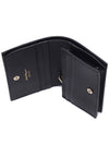 Vara Bow Gloss Flap Half Wallet Black - SALVATORE FERRAGAMO - BALAAN 6