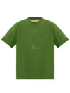 Double Layered Cotton Jersey Short Sleeve T-Shirt Green - BOTTEGA VENETA - BALAAN 2