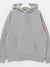 FW23SW49 HTH GRAY Sleeve Hoodie - SUPREME - BALAAN 2