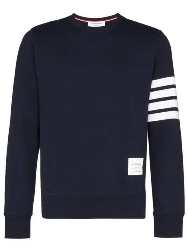 4 Bar Loopback Jersey Sweatshirt Navy - THOM BROWNE - BALAAN 2