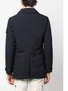 Wappen Patch Single Breasted Jacket Navy - STONE ISLAND - BALAAN 5