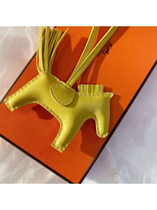 Rodeo Bag Charm PM Lime - HERMES - BALAAN 5