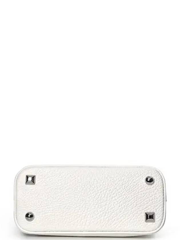 5AC Classique Micro Tote Bag White - MAISON MARGIELA - BALAAN 5