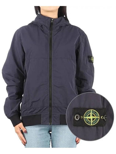 Kids Waffen Hooded Jacket 781640530 V0026 Purple 270600 - STONE ISLAND - BALAAN 1