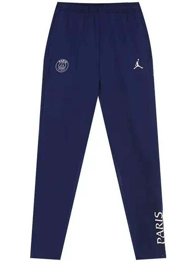 Paris Saint-Germain Strike Fourth Jordan Knit Track Pants Blue - NIKE - BALAAN 3