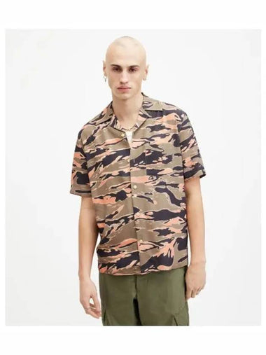 Solar Camo Shirt M044SA 9372 - ALLSAINTS - BALAAN 1