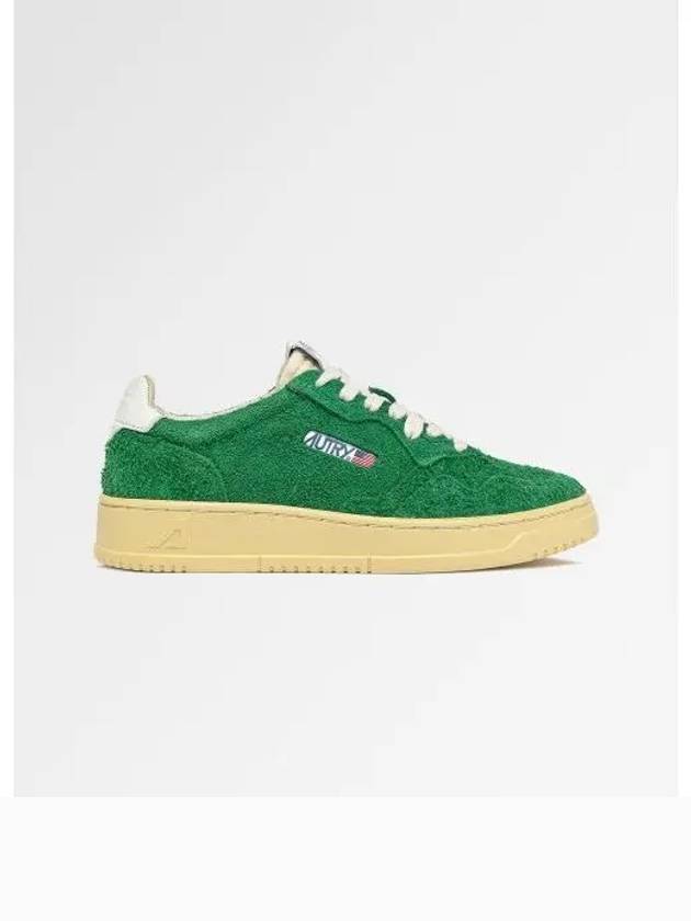 Medalist sneakers in hairy suede green - AUTRY - BALAAN 1