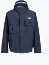 Metropolis Series Gore-Tex 3L Infinium Hooded Jacket Navy - CP COMPANY - BALAAN 2