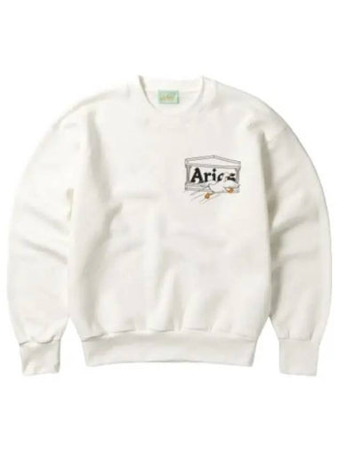 Aries Dino Egg Sweatshirt White - ARIES - BALAAN 1