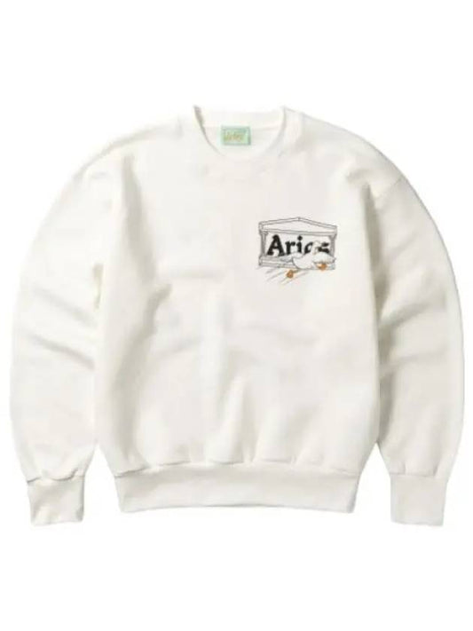 Aries Dino Egg Sweatshirt White T shirt - ARIES - BALAAN 1