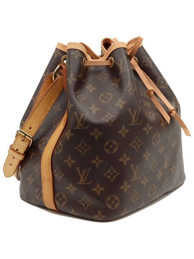 Monogram Canvas Petite Noe Bucket Shoulder Bag - LOUIS VUITTON - BALAAN 3