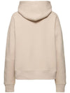 Malva Embroidered Logo Hoodie Ecru - MAX MARA - BALAAN 3