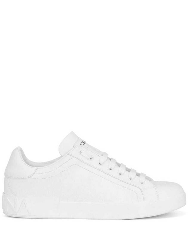 Portofino Calfskin Low Top Sneakers White - DOLCE&GABBANA - BALAAN 2