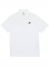 Club short sleeve PK shirt white - NIKE - BALAAN 1