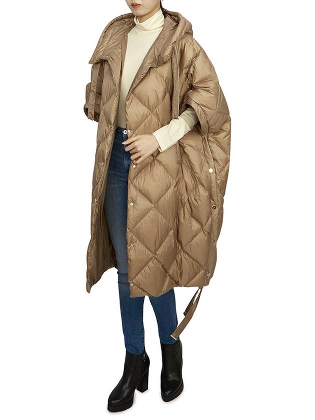 Treca Long Cape Camel - MAX MARA - BALAAN 6