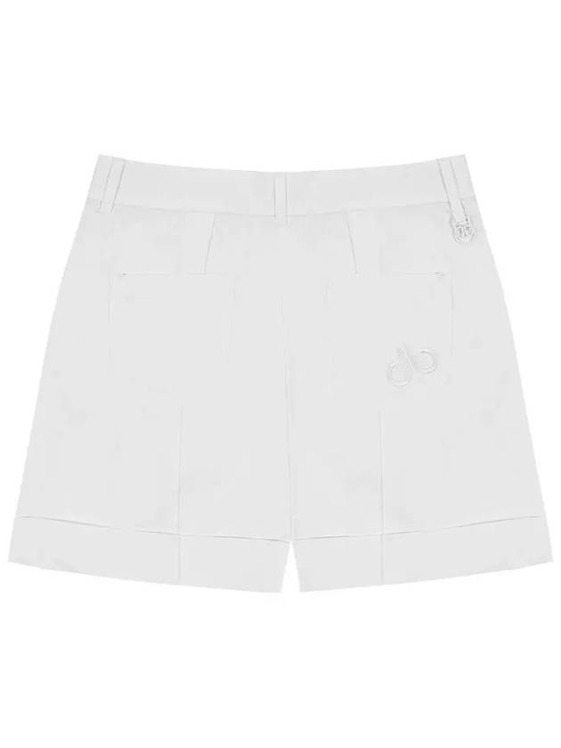 Drew Wide Shorts DF32PT07WHITE - DRUH GOLF - BALAAN 2