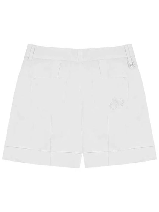 Drew Wide Shorts DF32PT07WHITE - DRUH GOLF - BALAAN 2