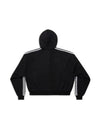 Large Fit Cotton Hoodie Black - BALENCIAGA - BALAAN 3