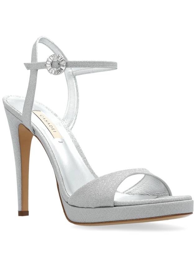 Casadei Platform Sandals, Women's, Silver - CASADEI - BALAAN 4