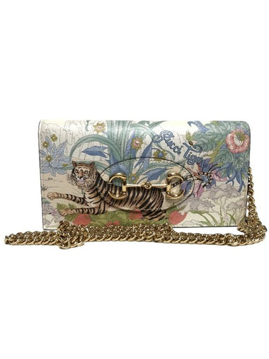 1955 Horsebit Tiger Chain Wallet - GUCCI - BALAAN 1