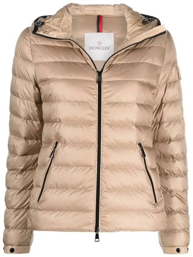 Women's Bles Hooded Lightweight Padding Beige - MONCLER - BALAAN 3