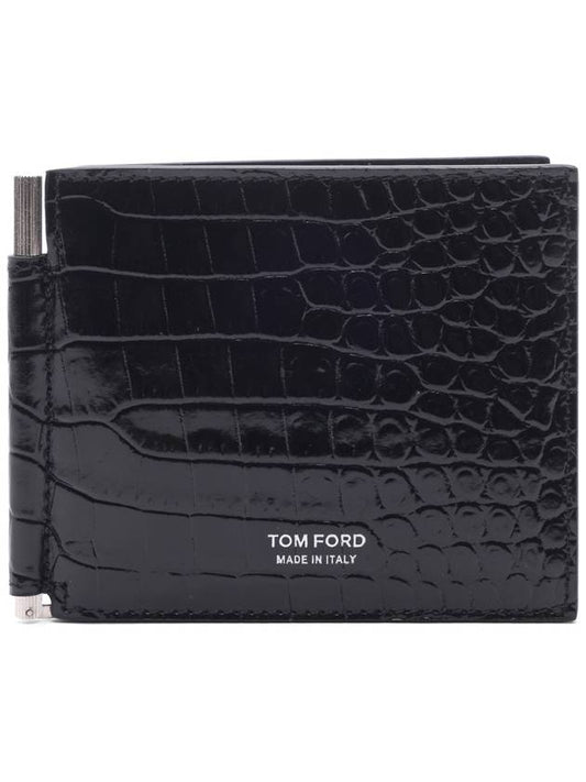 24SS Men's T Line Crocodile Money Clip Y0231 LCL403S 1N001 24S - TOM FORD - BALAAN 1