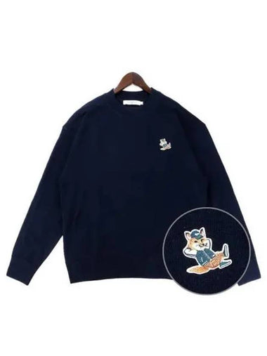 Men s Dressed Fox Knit 271722 - MAISON KITSUNE - BALAAN 1