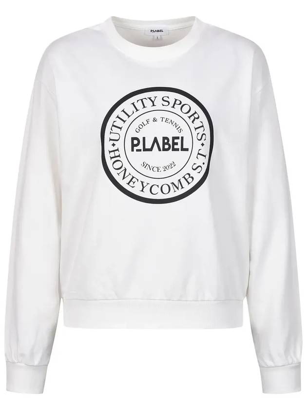 Circle print sweatshirt MO4ME420 - P_LABEL - BALAAN 1