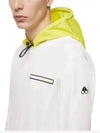 Knuckle Patch Hooded Sweatshirt White Yellow Men s M11MS625 160 - MOOSE KNUCKLES - BALAAN 4