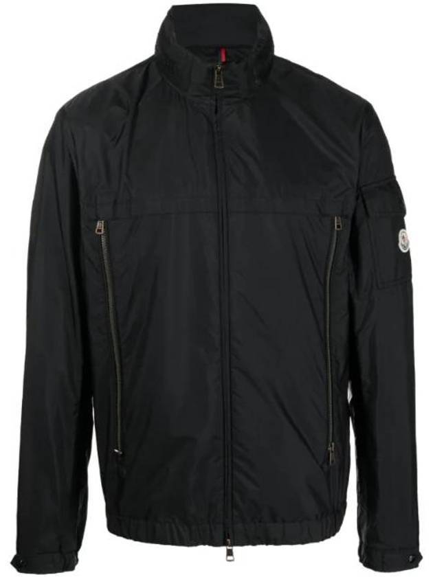 Nire Rain Zip-Up Jacket Black - MONCLER - BALAAN 1