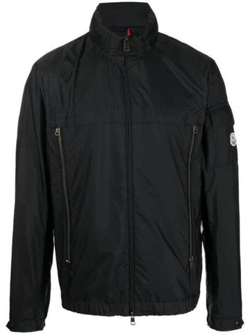 Nire Rain Jacket Black - MONCLER - BALAAN 1