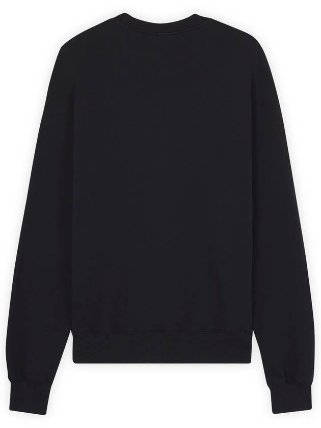 Handwriting Comfort Sweatshirt Black - MAISON KITSUNE - BALAAN 3