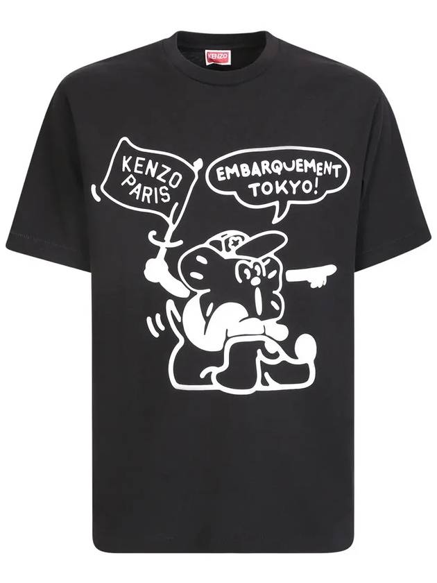 13th Anniversary Balk Boy Travel T Shirt 5TS443 4SY 99J - KENZO - BALAAN 2