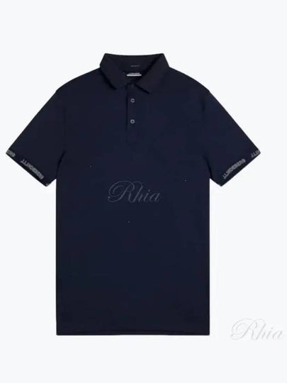 Guy Guy Piketty Regular Fit PK Shirt Navy - J.LINDEBERG - BALAAN 2