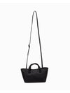 Jeans Ultralight Rubberized Long Day Small Tote Bag Black - CALVIN KLEIN - BALAAN 1