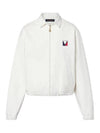 LV x AC embossed monogram bomber jacket white 1AFZX3 - LOUIS VUITTON - BALAAN 1