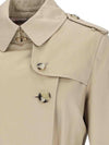 Kensington Heritage Cotton Trench Double Coat Beige - BURBERRY - BALAAN 5