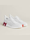 Bouncing Mesh Low Top Sneakers Blanc White - HERMES - BALAAN 5