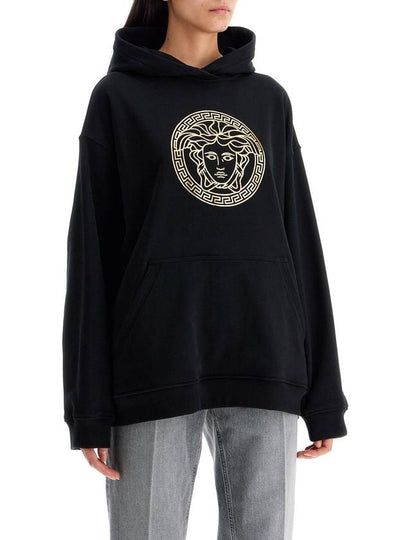 hooded sweatshirt with med - VERSACE - BALAAN 2