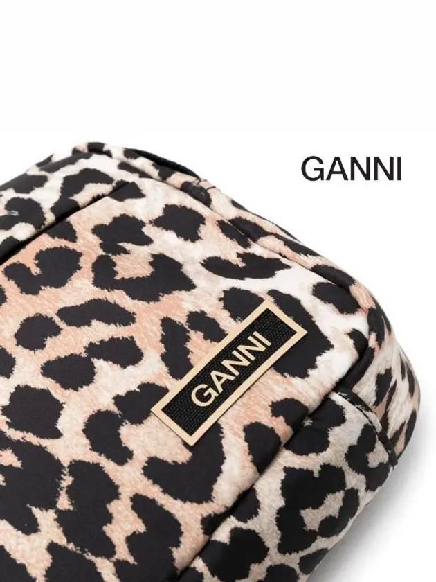 Tech Festival Cross Bag Leopard - GANNI - BALAAN 6