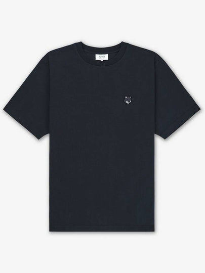 Bold Fox Head Patch Comfort Short Sleeve T-Shirt Black - MAISON KITSUNE - BALAAN 2