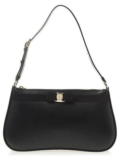 Vara Bow Shoulder Bag Black - SALVATORE FERRAGAMO - BALAAN 2