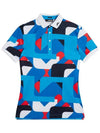 SS Golf Short Sleeve Tour Tech Print Polo Big Bridge - J.LINDEBERG - BALAAN 6